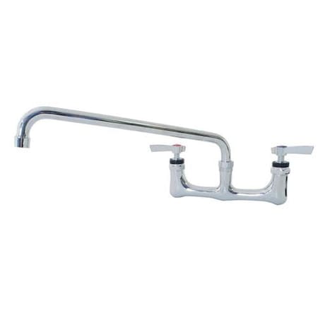 Encore Plumbing 8 in Wall Mount Faucet w/ 16 in Spout KL54-8016-SE1